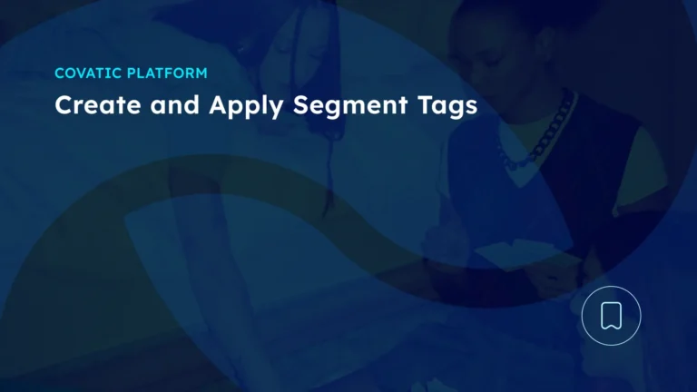 Create and Apply Audience Segment Tags