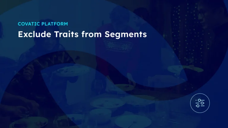 Exclude Traits from Segments