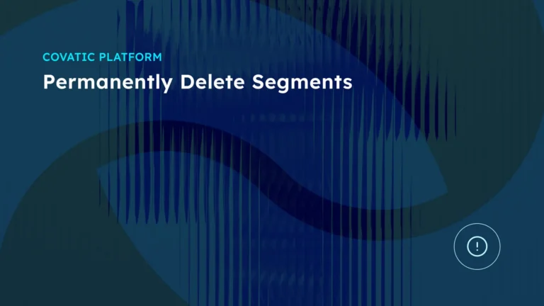 Permanently Delete Segments