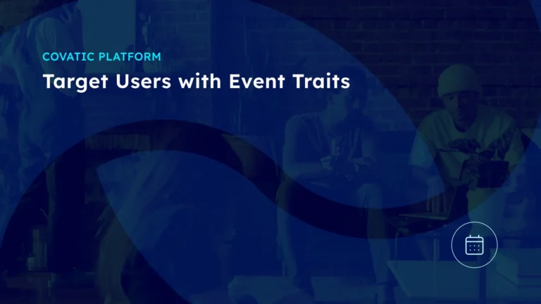 Target Users with Event Traits
